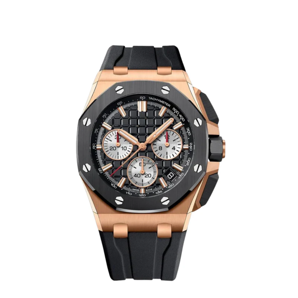 ADPG Royl Ok Offsh Chronograph Roségold/Schwarz – 44 mm